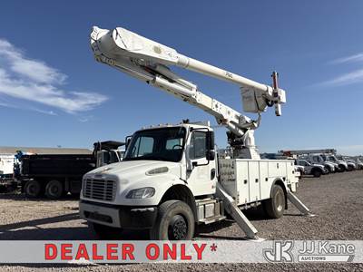Altec AM55, 60 ft, Over-Center Material Handling Bucket Truck