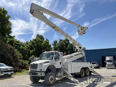 Altec A77T-E93, 98 ft, Articulating & Telescopic Material Handling Elevator Bucket Truck