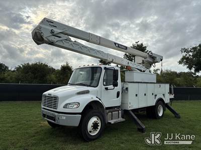 Terex Hi-Ranger HRX-55, 60 ft, Material Handling Bucket Truck