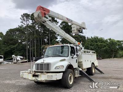 HiRanger TCX-55, 60 ft, Material Handling Bucket Truck