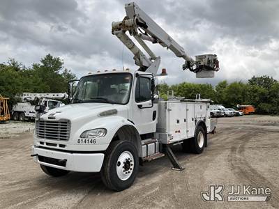 Altec TA41M, 45 ft, Articulating & Telescopic Material Handling Bucket Truck