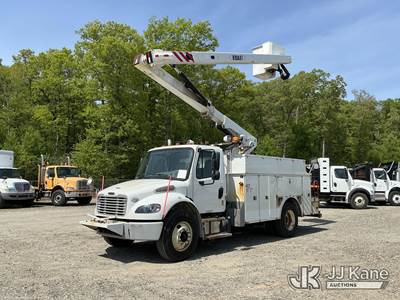 Versalift VO43I-01, 47 ft, Over-Center Bucket Truck