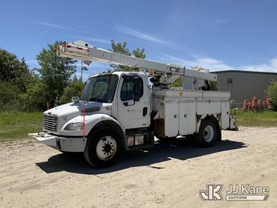Versalift VO43I, 48 ft, Over-Center Bucket Truck