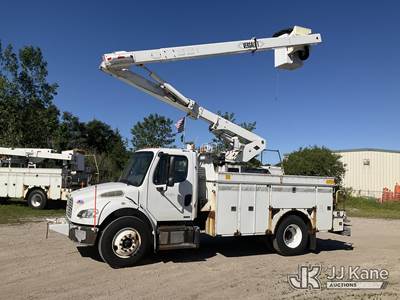 Versalift VO43I, 48 ft, Over-Center Bucket Truck
