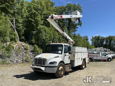 Versalift VO43I-01, 47 ft, Over-Center Bucket Truck