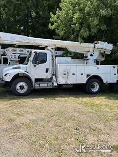 Altec AM855-MH, Over-Center Material Handling Bucket Truck
