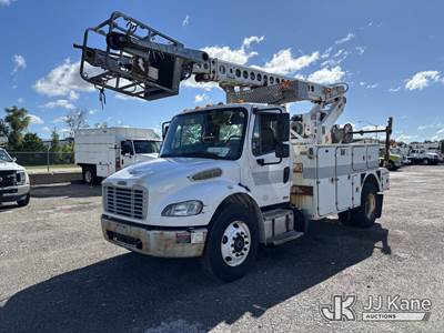 Altec A-T40C, 39 ft, Telescopic Cable Placing Bucket Truck