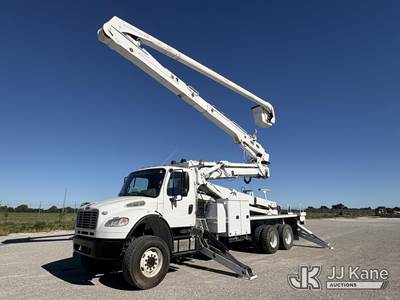 Altec AN67E-E100, 105 ft, Double-Elevator Bucket Truck