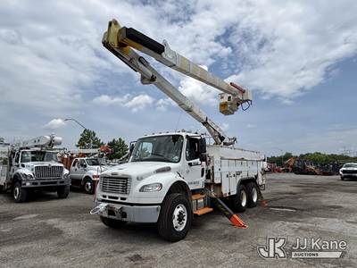 Terex/Telelect/HiRanger SC55M, 60 ft, Over-Center Material Handling Bucket Truck