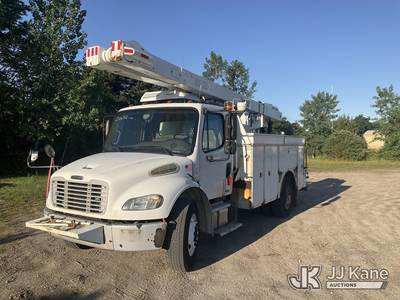 Versalift VO431-01, 47 ft, Over-Center Bucket Truck
