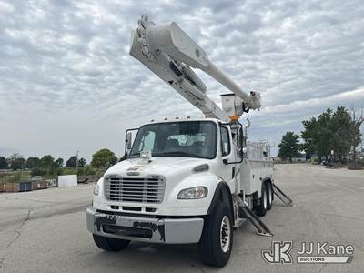 Altec AM60E, 65 ft, Over-Center Material Handling Bucket