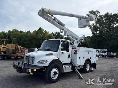 Altec L42M, 47 ft, Over-Center Material Handling Bucket Truck