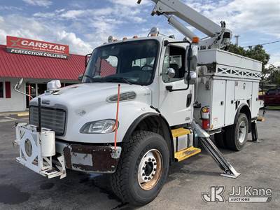 Altec L42M, 47 ft, Over-Center Material Handling Bucket Truck