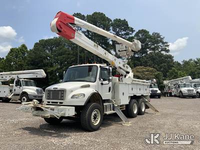 Altec AA55E-MH, 60 ft, Material Handling Bucket Truck