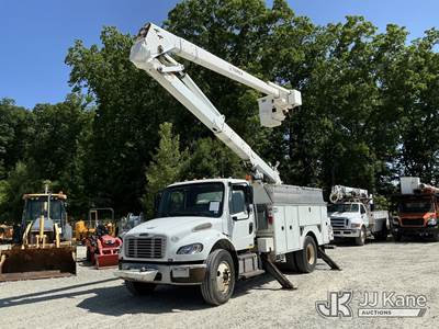 Terex Hi-Ranger HR-52M, 57 ft, Material Handling Bucket Truck
