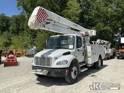 Terex Hi-Ranger HR-52M, 57 ft, Material Handling Bucket Truck