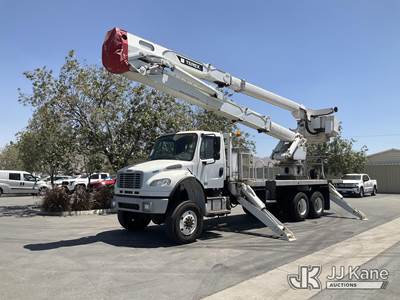 HiRanger TM 100, 100 ft, Articulating Material Handling Bucket Truck