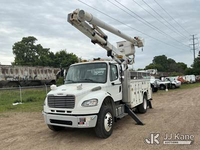 Altec L45M, 50 ft, Over-Center Material Handling Bucket Truck