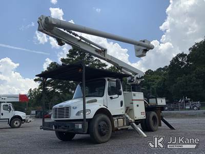 Altec LRV58, 63 ft, Over-Center Bucket Truck