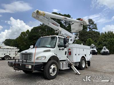 Altec L42M, 47 ft, Over-Center Material Handling Bucket Truck