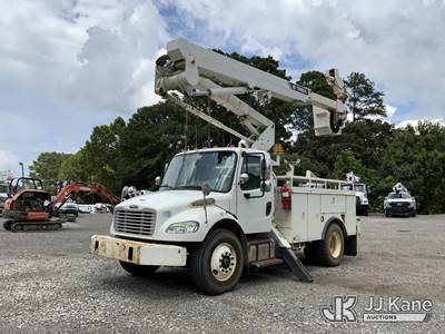 HiRanger TL45-M, 50 ft, Articulating & Telescopic Material Handling Bucket Truck