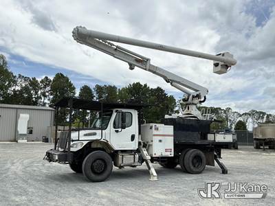 Altec LR760E70, 65 ft, Over-Center Elevator Bucket Truck