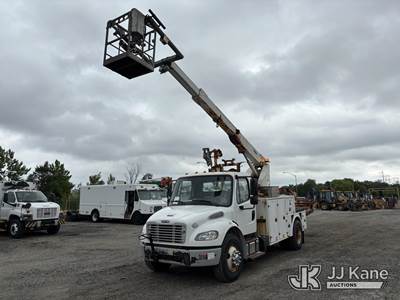 Altec T40P, 45 ft, Telescopic Non-Insulated Cable Placing Bucket Truck