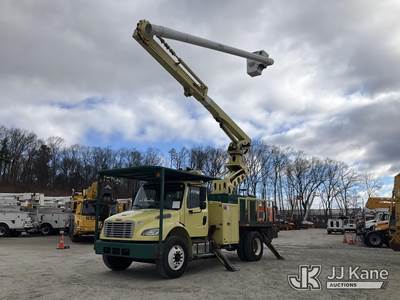 Altec LR760-E70RM, 75 ft, Over-Center Elevator Bucket Truck