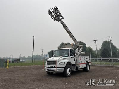 Altec A-T40C, 39 ft, Telescopic Non-Insulated Cable Placing Bucket Truck