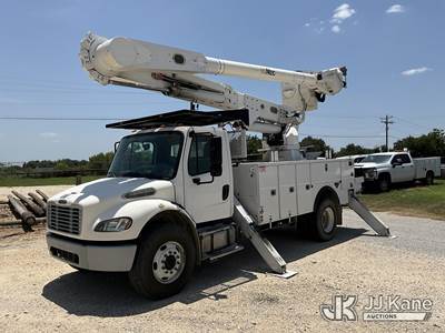 Altec AM50, 55 ft, Over-Center Material Handling Bucket Truck