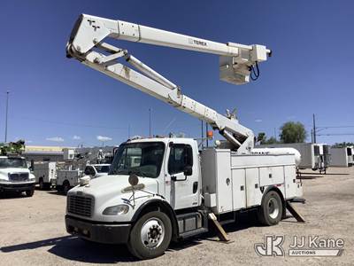 HiRanger HR50-M, 55 ft, Material Handling Bucket Truck