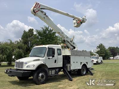 Altec AN50E-OC, 55 ft, Material Handling Bucket Truck