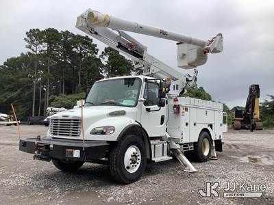 Altec L42M, 47 ft, Over-Center Material Handling Bucket Truck