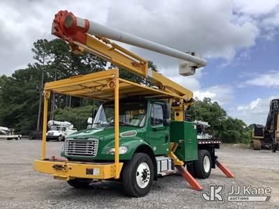 Altec LR7-58RM, 62 ft, Over-Center Bucket Truck