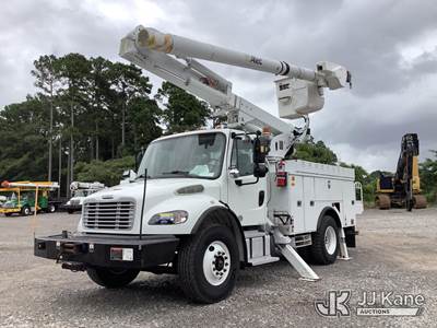 Altec L42M, 46 ft, Over-Center Material Handling Bucket Truck