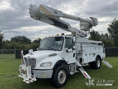 Altec AM50, 55 ft, Over-Center Material Handling Bucket Truck