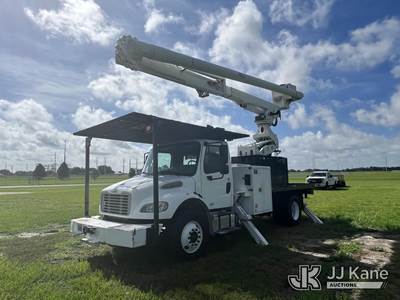 Altec LR760- E70, 75 ft, Over-Center Elevator Bucket Truck
