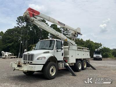 HiRanger TCX-55, 60 ft, Material Handling Bucket Truck