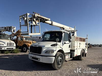 Posi Plus 800-40-015, 40 ft, Articulating & Telescopic Non-Insulated Cable Placing Bucket Truck