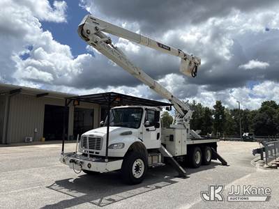 HiRanger TCX-60, 65 ft, Material Handling Bucket Truck