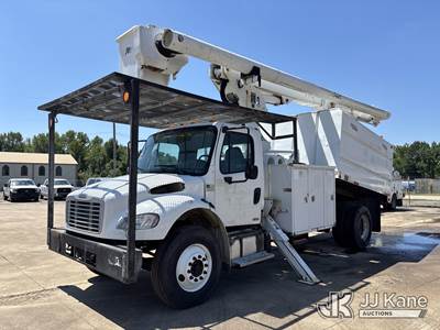 Altec LRV60-E70, 75 ft, Over-Center Elevator Bucket Truck