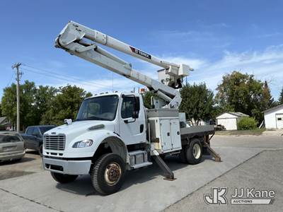 HiRanger HR46-M, 51 ft, Material Handling Bucket Truck