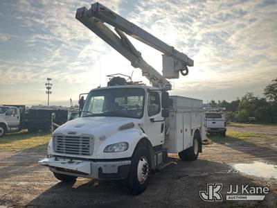 Versalift VC431-01, 48 ft, Over-Center Bucket