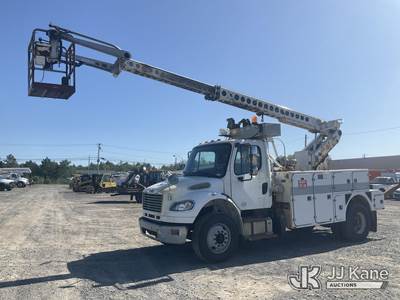 Altec AT40C, 39 ft, Telescopic Cable Placing Bucket Truck