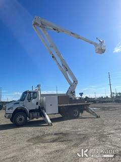 Versalift Uncategorized, Articulating & Telescopic Bucket Truck with Data plate couldn't be located by the Altec Mobile Service Tech and the on site mechanic., rear mounted on 2014 Freightliner M2 106 Flatbed/Utility Truck,