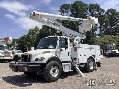 Altec L42M, 47 ft, Over-Center Material Handling Bucket