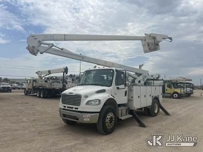 HiRanger 5TC-55, 60 ft, Material Handling Bucket Truck