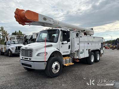 Altec AM55-MH, 60 ft, Over-Center Material Handling Bucket Truck