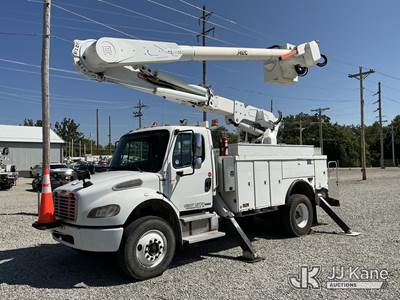 Altec AM50, 55 ft, Over-Center Material Handling Bucket Truck