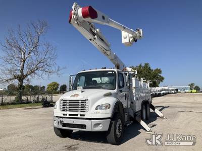 Altec AM60E, 65 ft, Over-Center Material Handling Bucket
